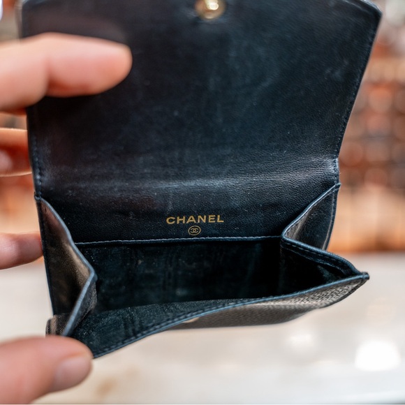 CHANEL Wallet Bi fold wallet Black
Leather Caviar skin 8377258 - Picture 14 of 16